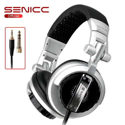 SENICC ST-80 3.5mm 6.3mm Jack Professional DJ Monitor Headphone