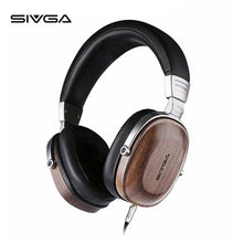 Load image into Gallery viewer, SIVGA SV006 Walnut Wooden Monitor Professional Studio DJ Headphone